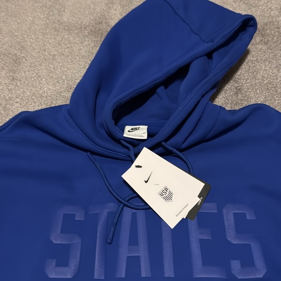 NWT Men's Nike States Hoodie, Blue, S DN1136-452 - Picture 5 of 8